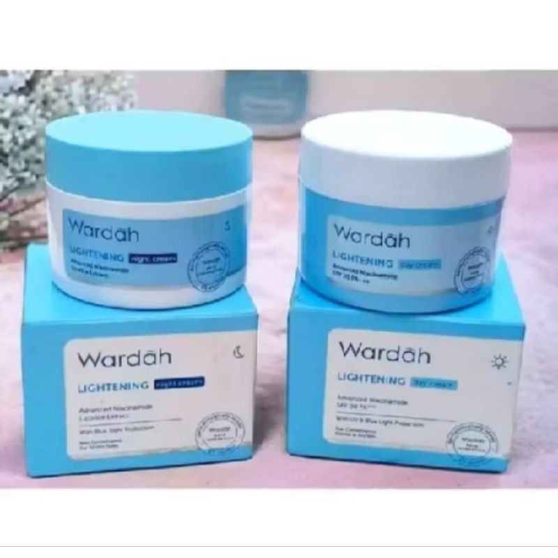 PROMO PAKET CREAM WARDAH SIANG & MALAM