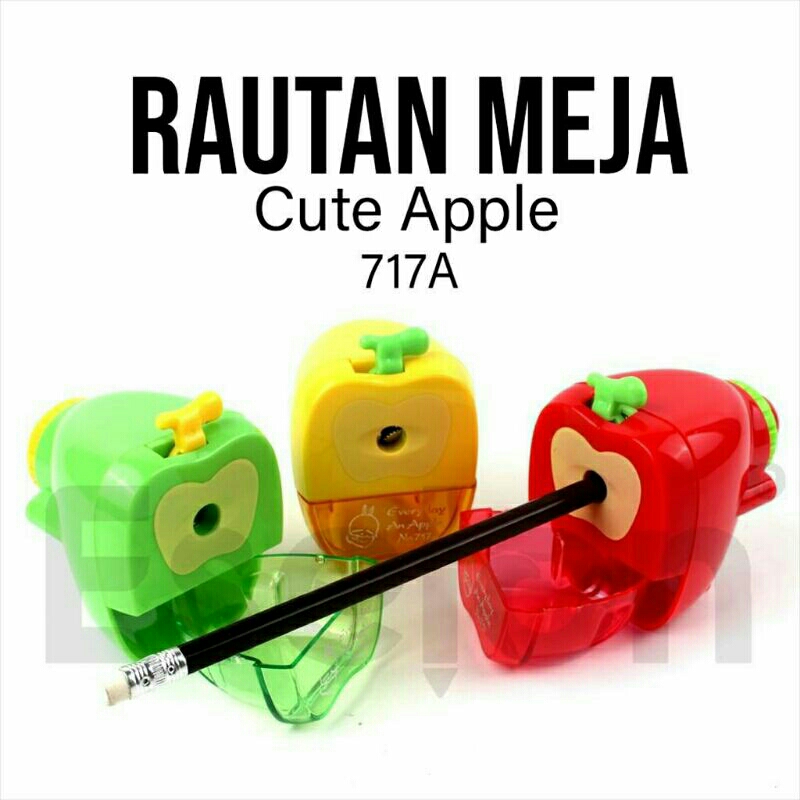 

Rautan Meja Apple 717A / Serutan Meja Fancy