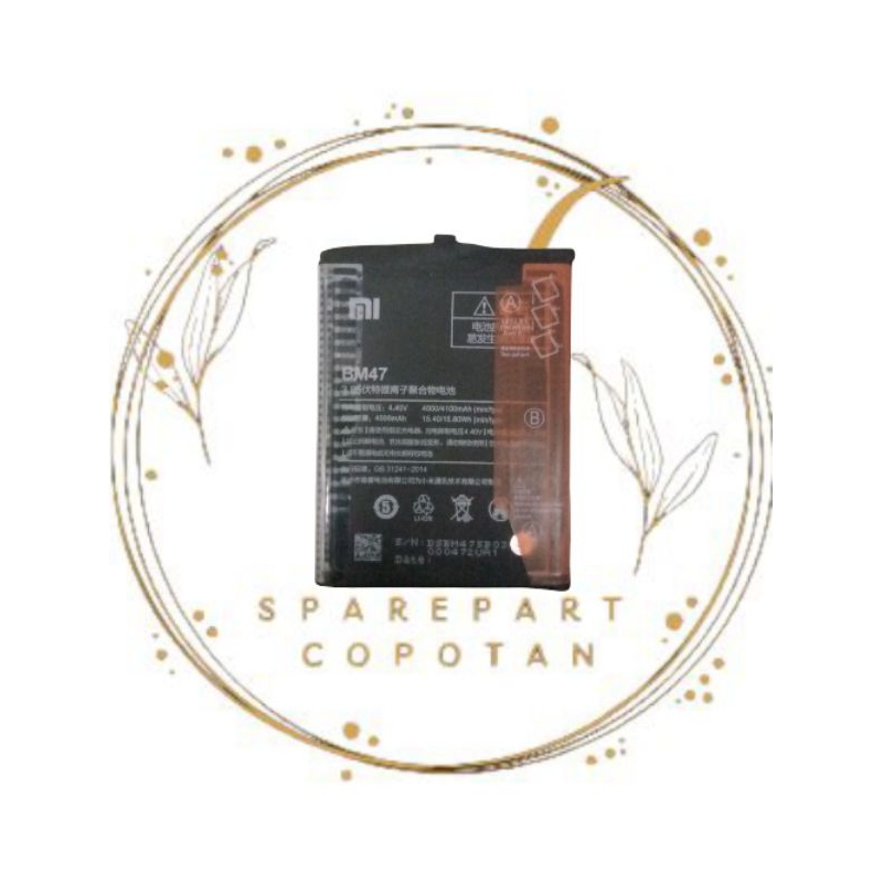 BATERAI XIAOMI REDMI 6 PRO/ MI A2 LITE BN47 Copotan Original