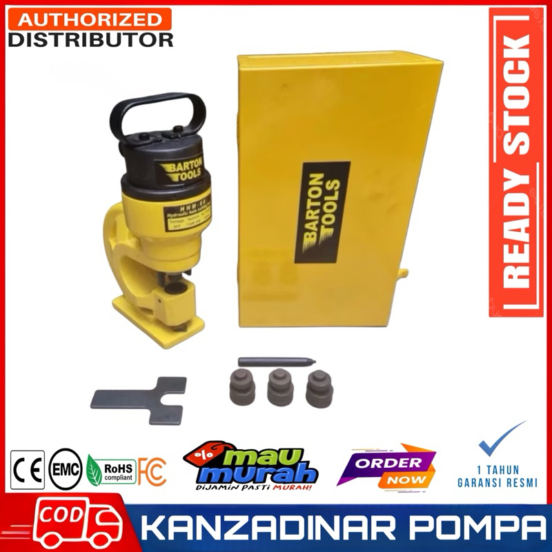 

10mm Hydraulic Busbar Punching Hole Punch Pelubang Hidrolik BARTON