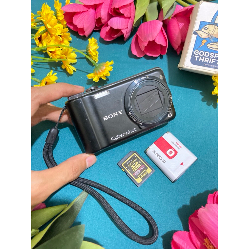 Camera Digital Sony CyberShot DSC-HX5V Black series 10.2 MegaPixels 10x Optical Zoom
