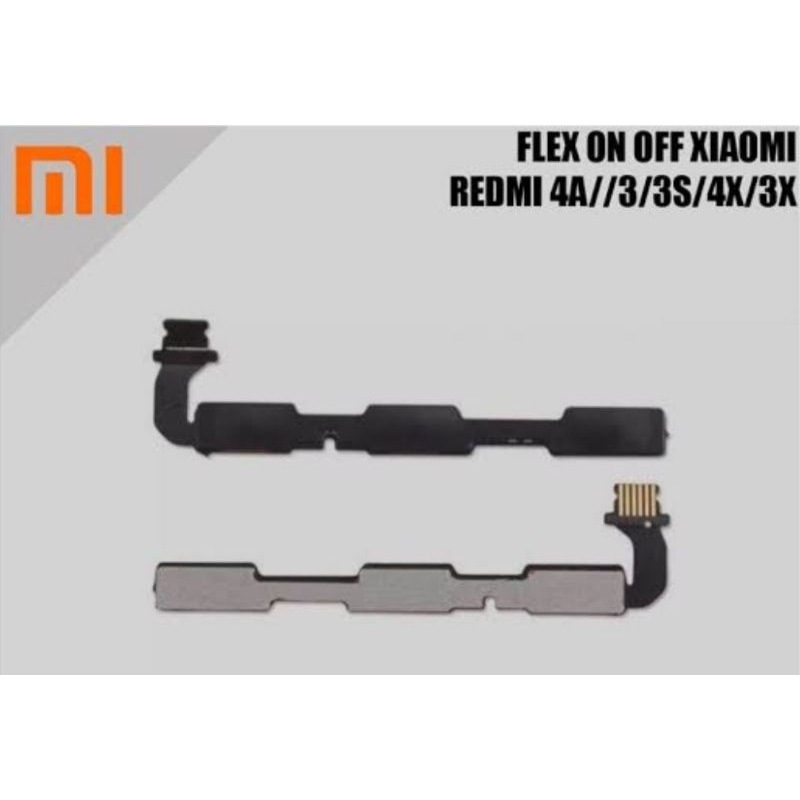 FLEXSIBEL/TOMBOL *ON_OFF DAN VOLUME* HP XIOMI/REDMI 4X/3/3S/3X/3PRO