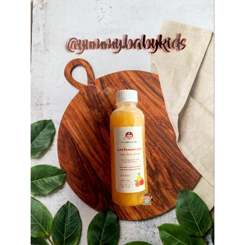 

Cold Pressed Juice - Macaramelkids