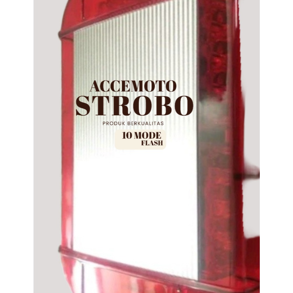 light bar Strobe ambulance Atap mobil mini lampu ambulance merah 835