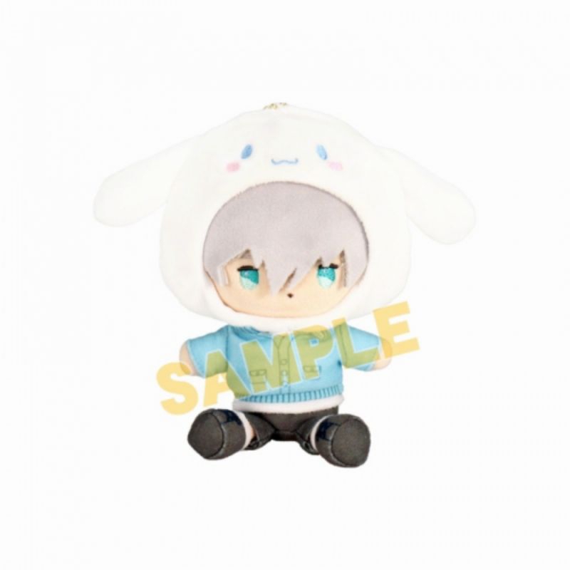 Nagi Seishiro Munyugurumi Sanrio Official Plush - Blue Lock x Cinnamoroll Nuigurumi Plushie - Boneka