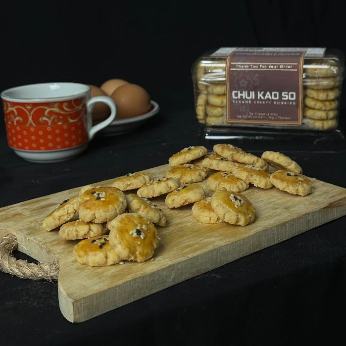 

Kue Kering Wijen Chui Kao So Premium Crispy Spesial Butter by RaMaChef