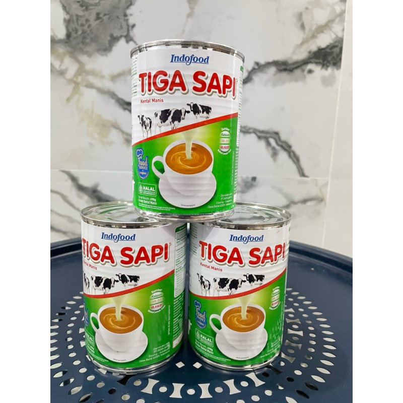 

Indofood Tiga Sapi Kental Manis 490G ( 1pcs )