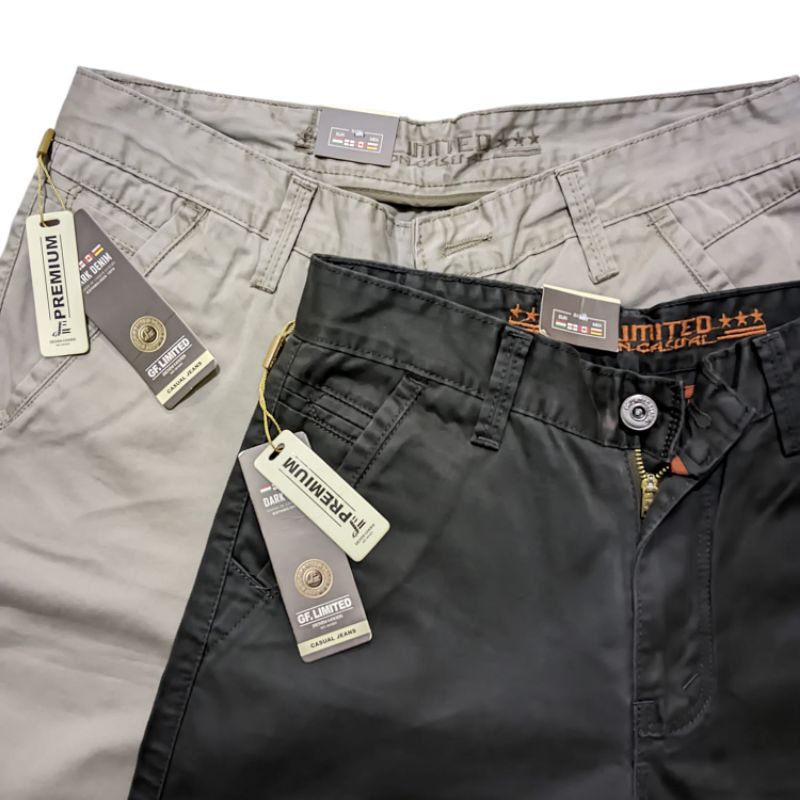 CELANA PENDEK PRIA KANVAS GF LIMITED PREMIUM