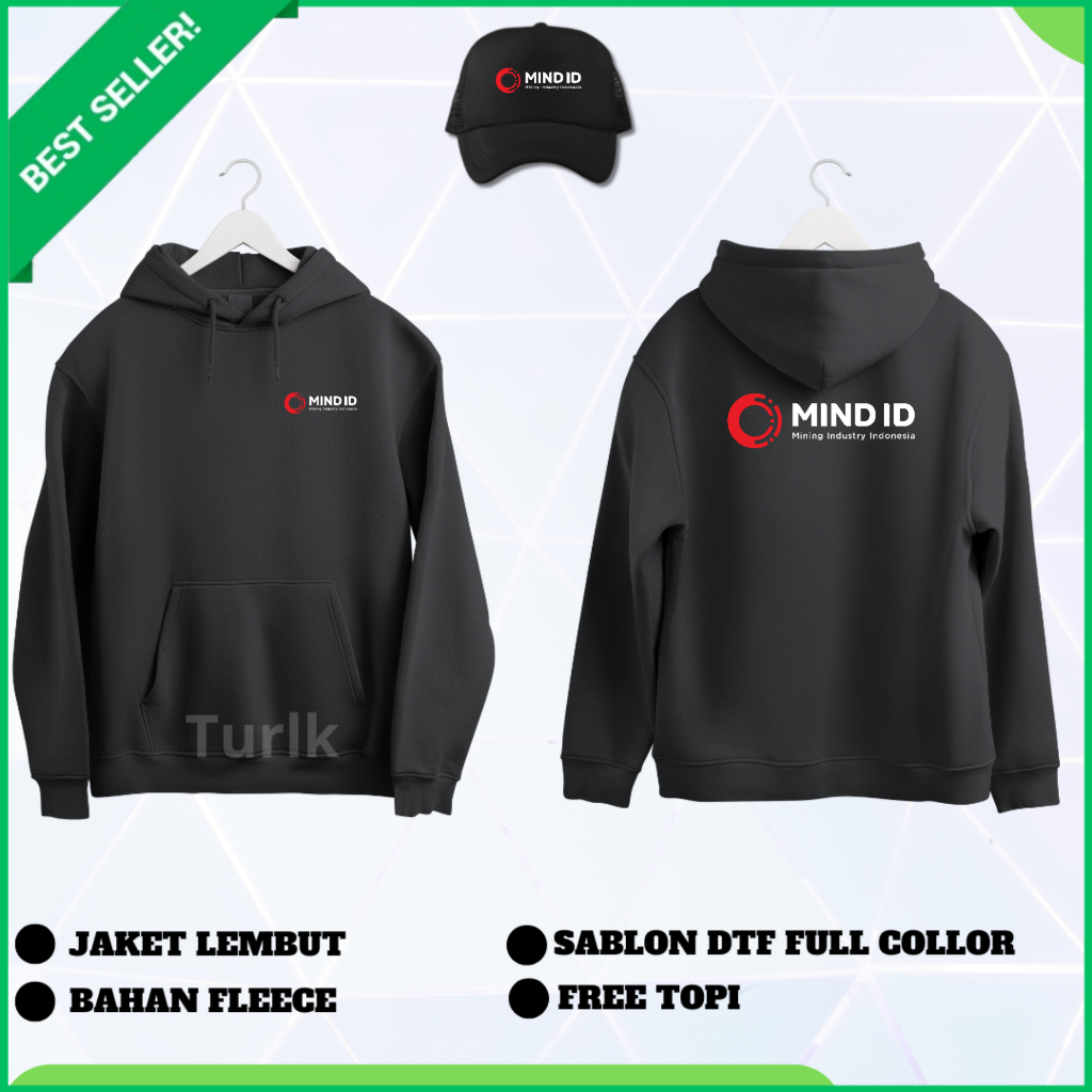 Jaket Mind Id Hoodie Custom
