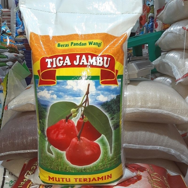 

BERAS CAP TINGA JAMBU 20 KG PULEN SEDANG