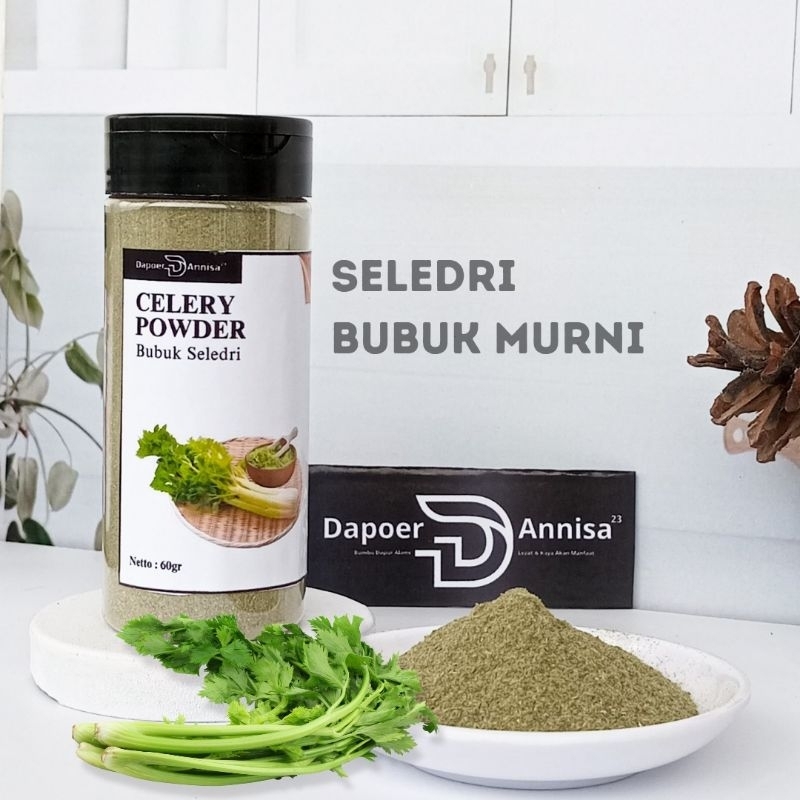 

Seledri Bubuk Murni 60gr Rempah Asli Pilihan Dapoer Annisa