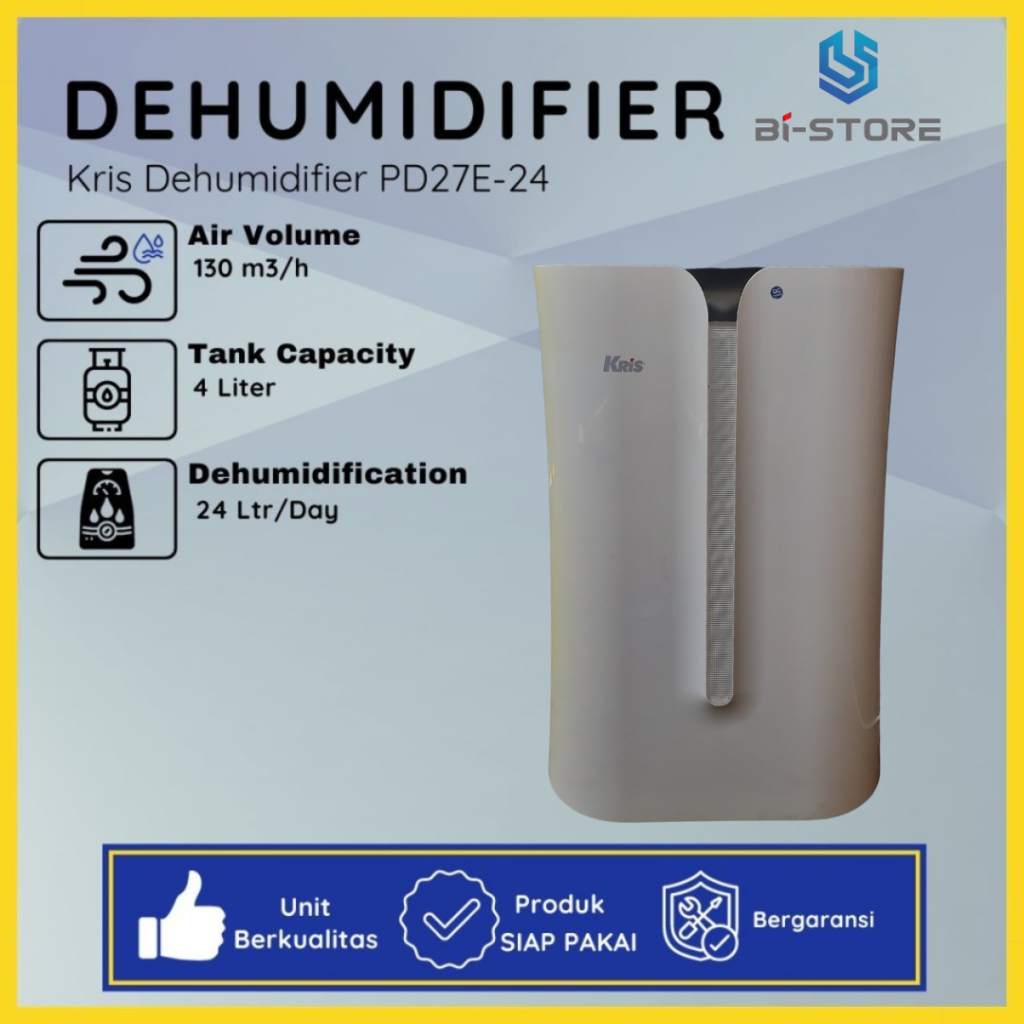 Obral Kris Dehumidifier Kris Mampu Serap Kelembapan Hingga 24 Liter Perhari - Pembersih Udara Air Pu