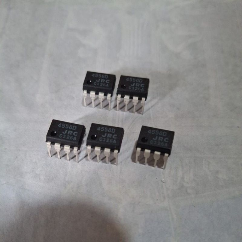 20 pcs ic JRC 4558 ORIGINAL IC jrc4558 asli