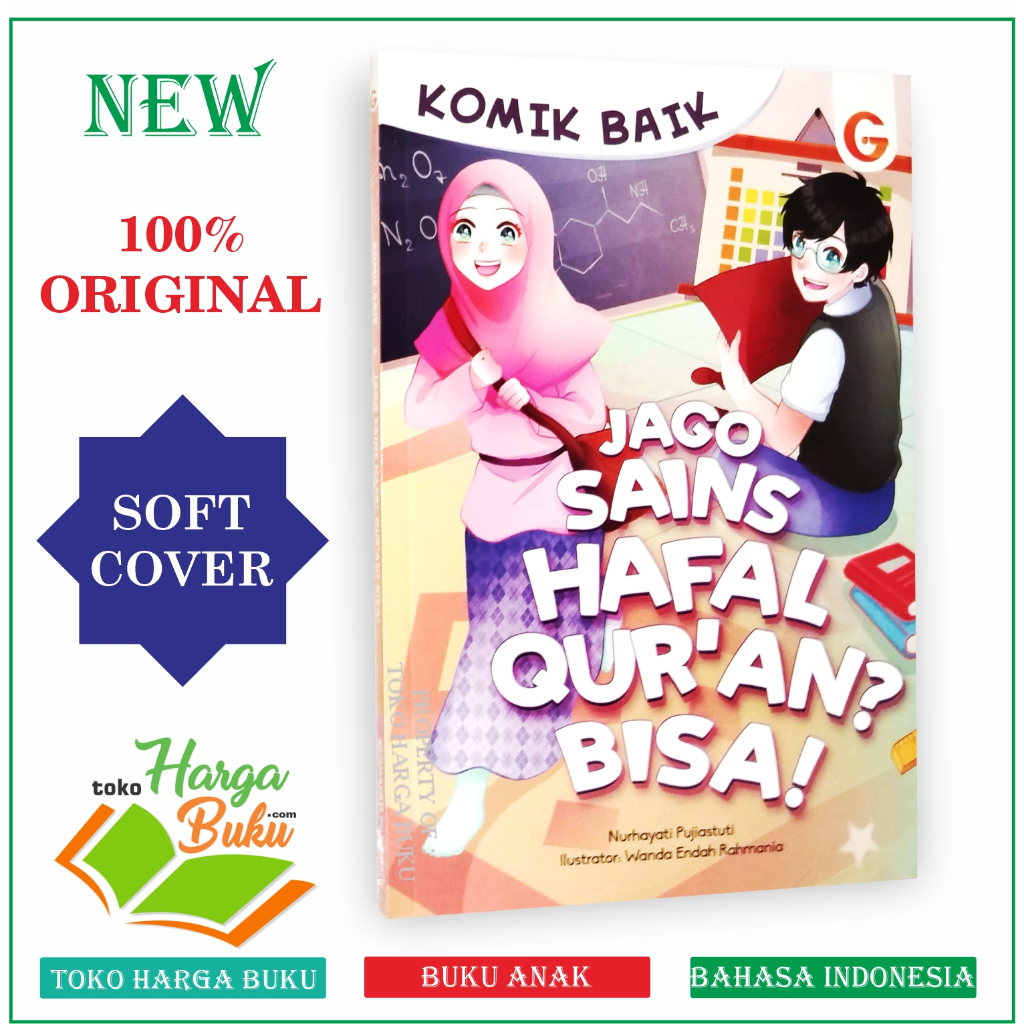 Foto Komik Baik Jago Sains Hafal Quran? Bisa! Komik Islami Buku Anak Motivasi Hafizh Quran Penerbit Gema Insani Press GIP