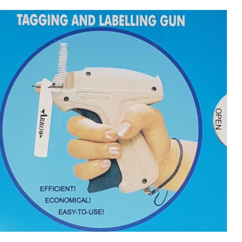 

tag gun alat tembak penanda pakaian distro DLL tag gun arrow