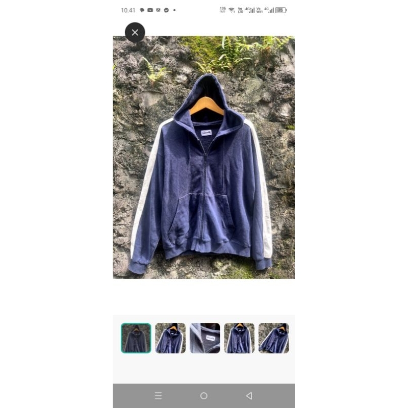 acover Hoodie zipper