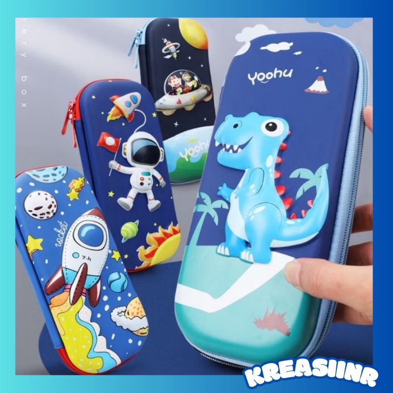 

Kotak Tempat Pensil 3D Karakter Lucu / Tempat Pensil Motif / Tempat Pensil Anak / Sekolah