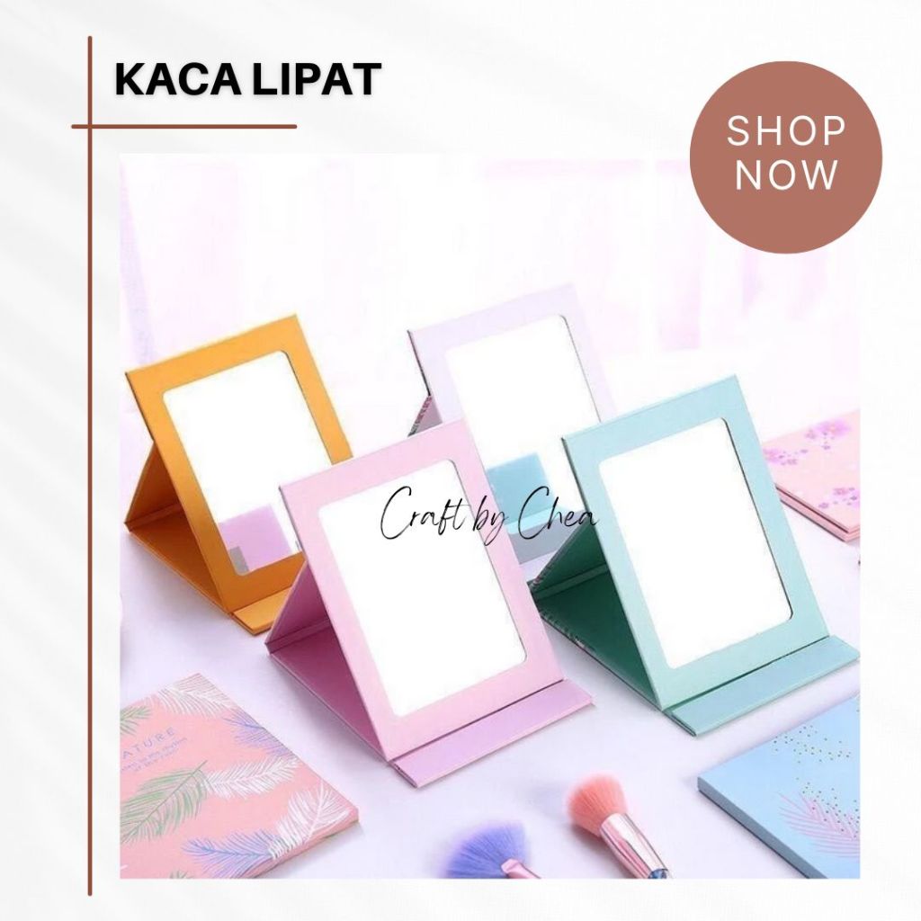 cermin kaca lipat / cermin lipat kecil / cermin lipat murah / kaca besar lipat / kaca cermin lipat /