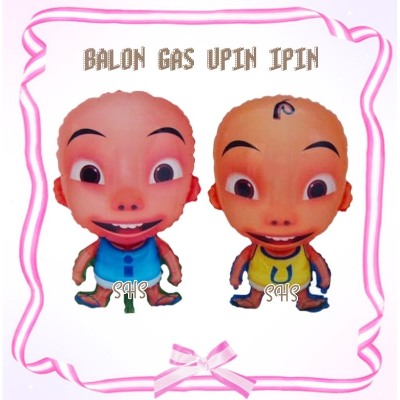 BALON GAS FOIL KARAKTER UPIN IPIN 1 PAK (50 PIECES)