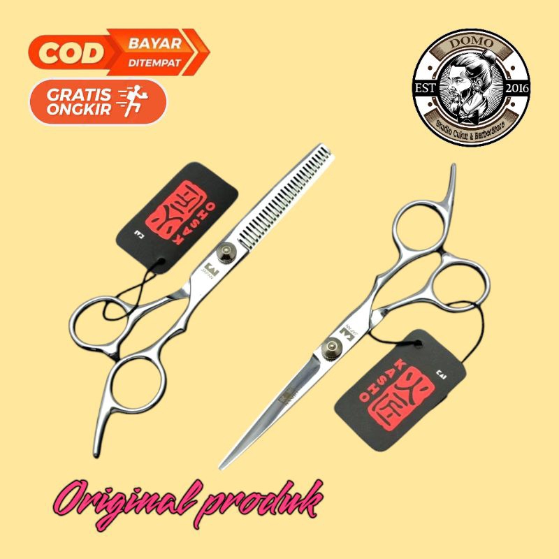 gunting potong rambut kasho