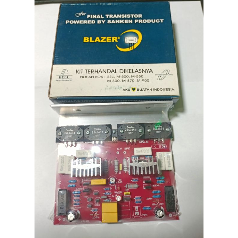 POWER BLAZER 500 WATT FINAL TRANSISTOR BY SANKEN PRODUCT