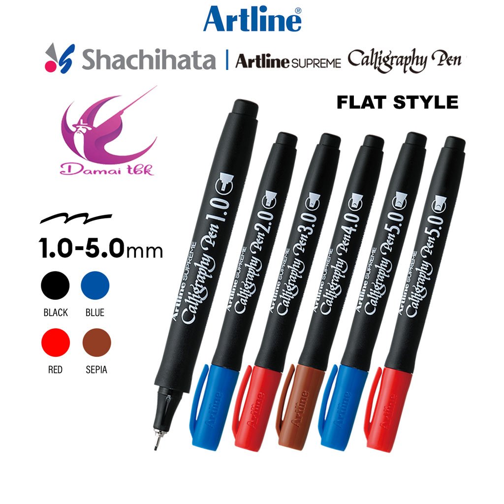 

ARTLINE Supreme Calligraphy Pens FLAT Style EPF-24X/N