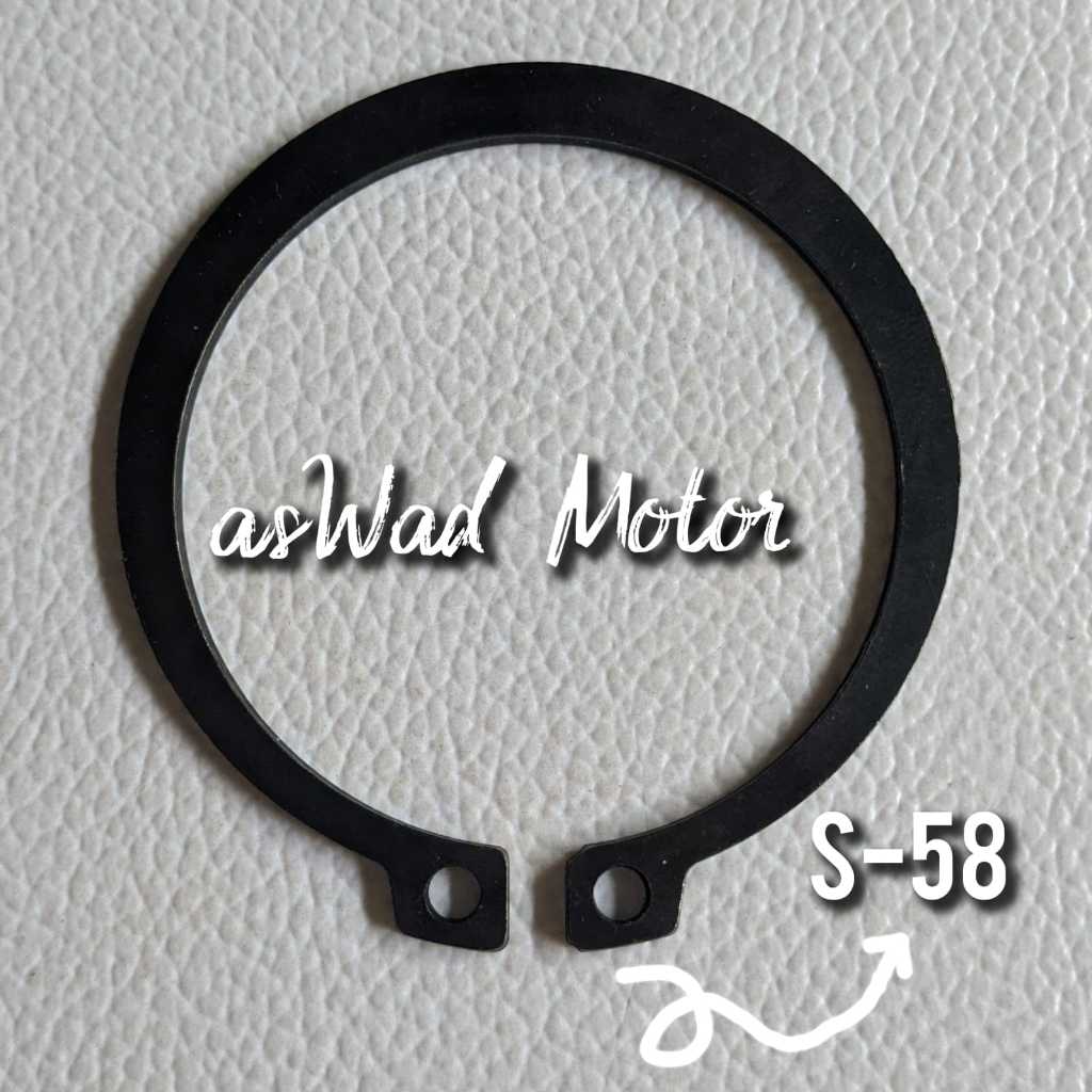 S-58 Klip Gear Belakang Honda Mega Pro GLpro/max Neotech CB 100  / Snapring / Spi Gear / Clip Motor 