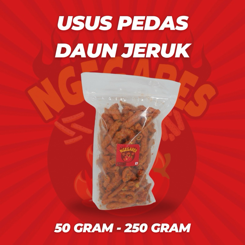 

Ngegares - Usus Ayam Crispy Pedas Daun Jeruk Viral