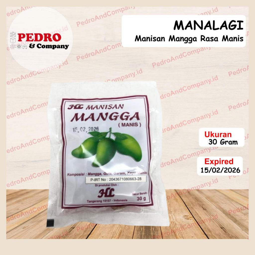 

Manalagi - Manisan mangga asli rasa manis 30 gr