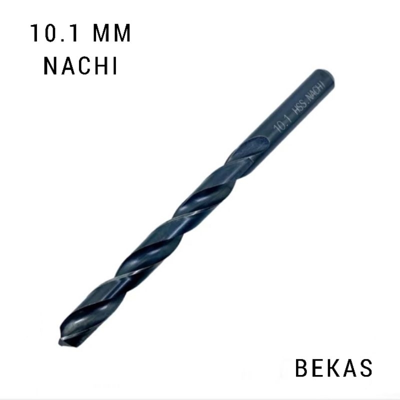 Promo NACHI Bor Besi Drill 10.1 MM Bor Hss 10.1mm Nachi Bekas Mulus