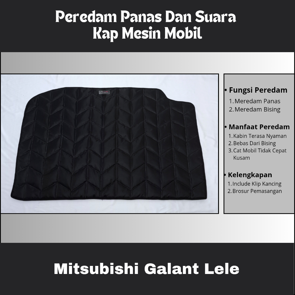Mitsubishi Galant Hiu Mitsubishi Galant Lele Peredam  Kap Mesin Mobil