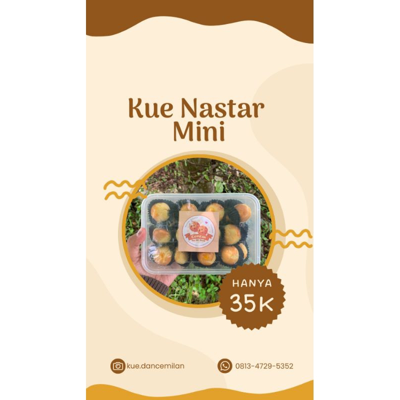 

Kue Nastar Mini Hanya 35k