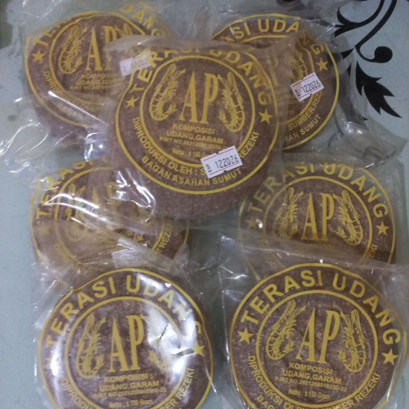 

Terasi udang Ap 1pack 7 pc