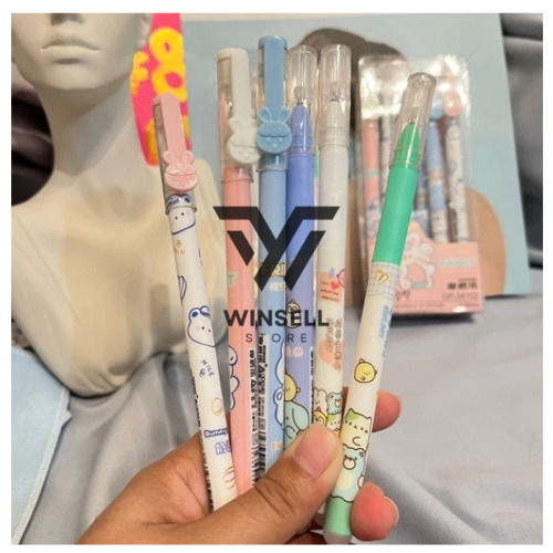 

Bolpoint Ballpoint Pulpen Pena Bisa Dihapus Motif Karakter Kartun Lucu Gen Pel Perlengkapan Alat Tulis Sekolah