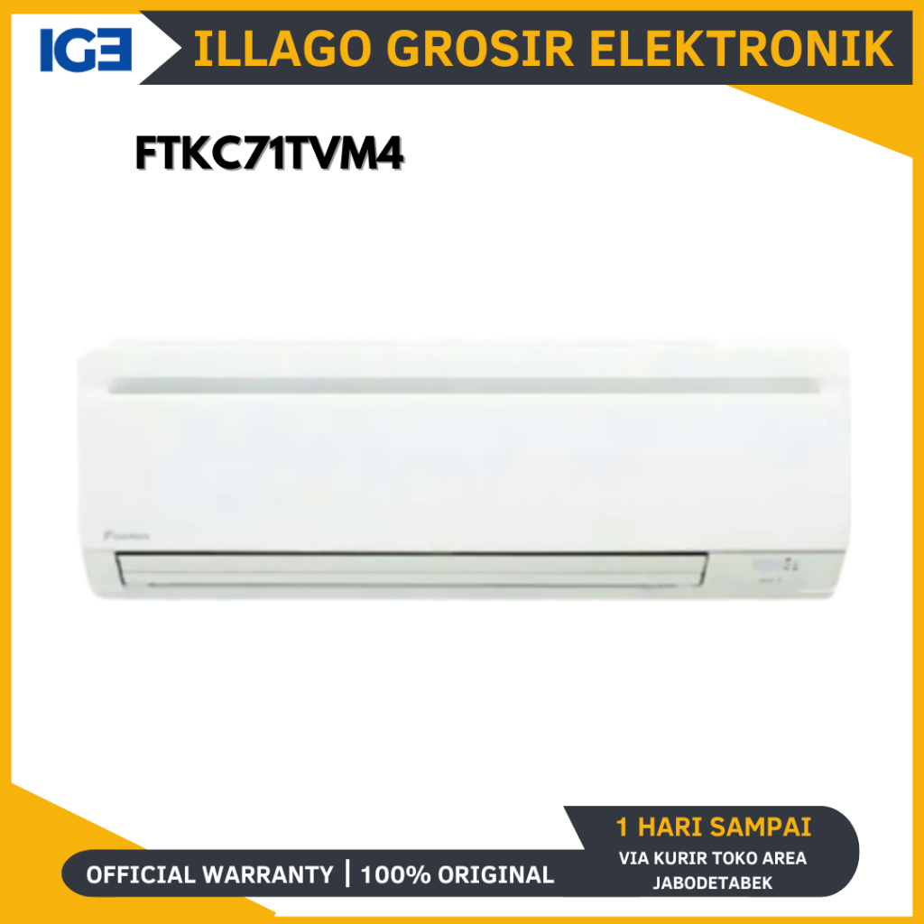 DAIKIN FTKC71TVM4 / FTKC71 AC STAR Inverter Thailand 3PK