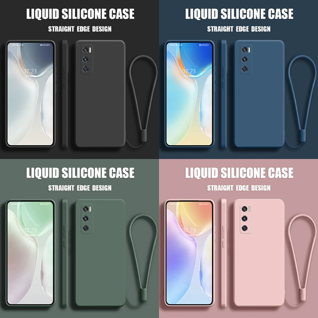 Vivo V20 SE / V20SE Casing Silicone Cute Candy Fashion Phone Liquid Premium Phone Cover