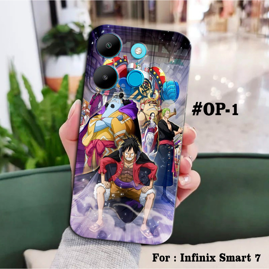 Softcase gambar Motif Cartoon Luffy Zoro Case Realme C75 Realme C75X