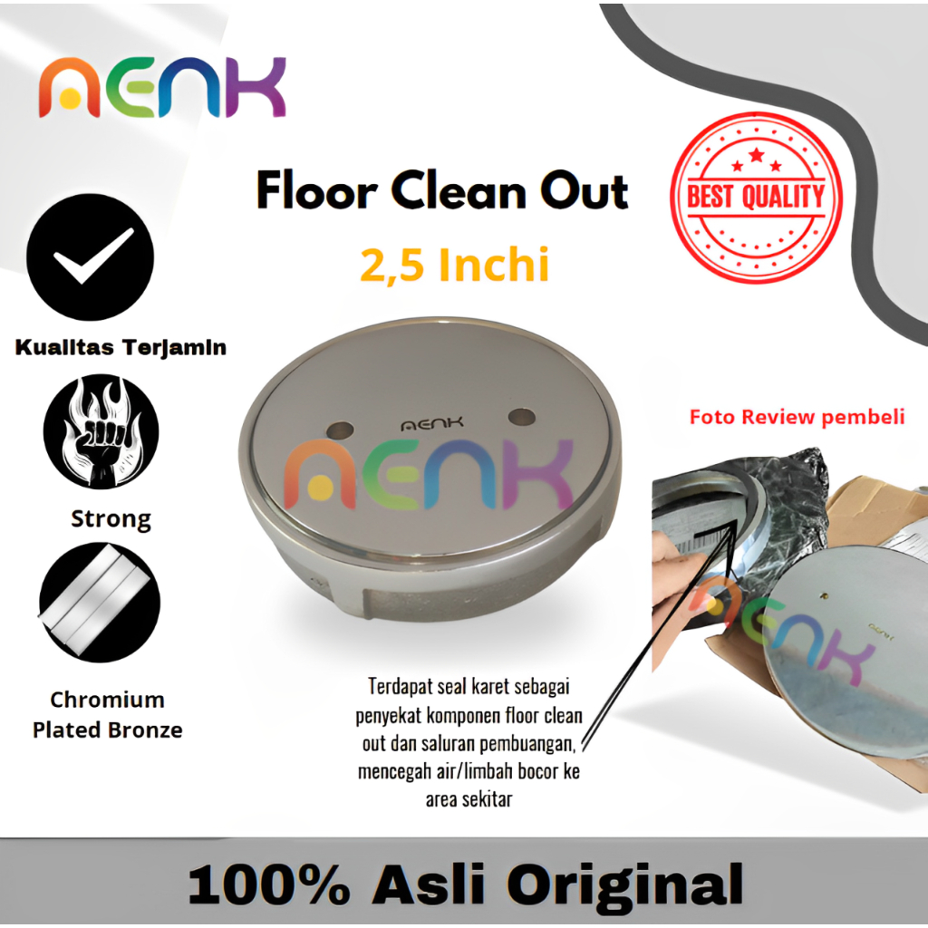 CO 2,5" / Floor Clean Out / Tutup Septictank