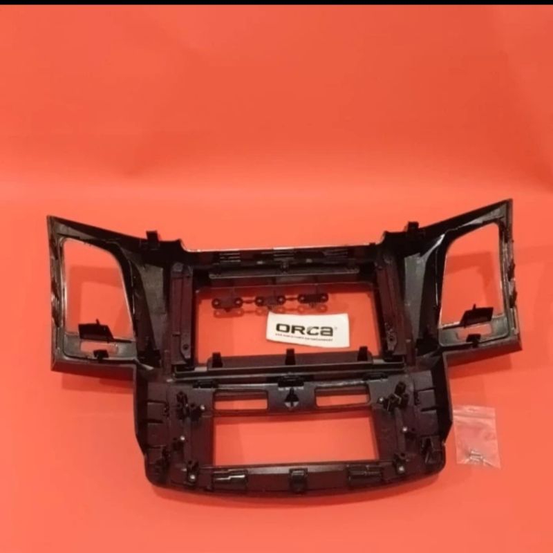 frame head unit android 10 inch mobil fortuner 2008-2015