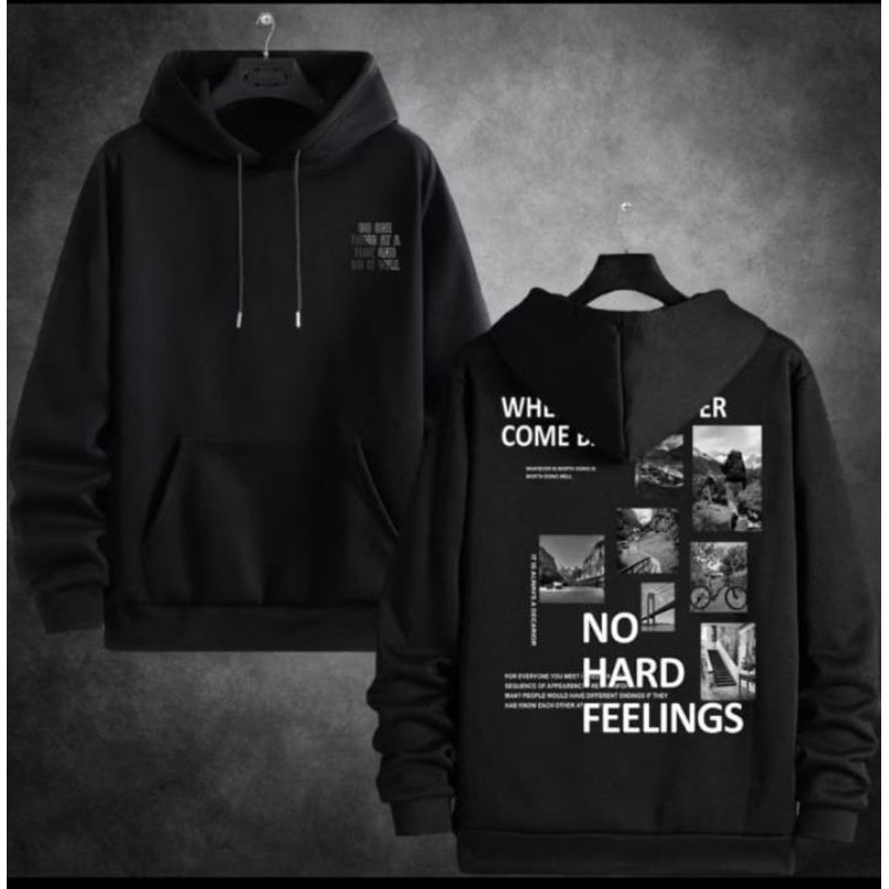 Sweater Hoodie Pria Wanita distro gambar depan belakang