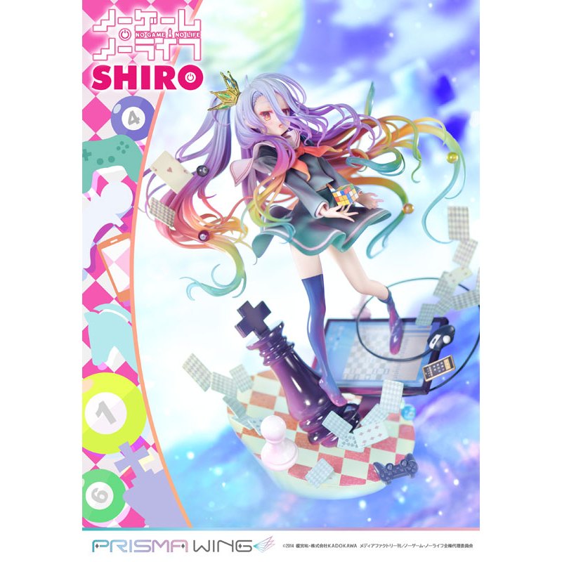 Prisma Wing Figure 1/7 Shiro - No Game No Life