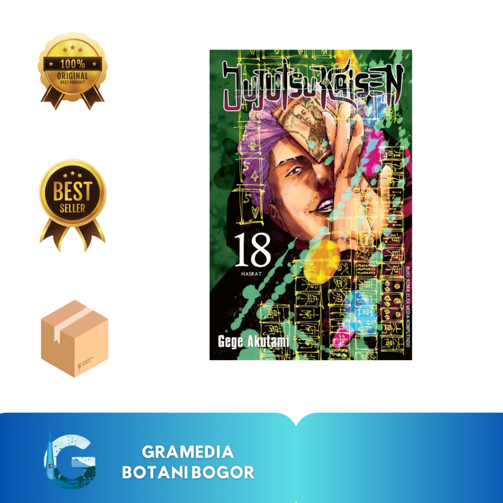 Gramedia Bogor - Komik JUJUTSU KAISEN 18