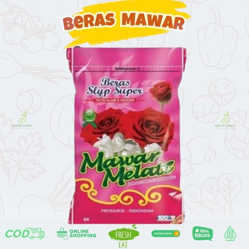 

Beras Mawar Melati 5kg