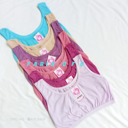 6 Pcs Miniset Anak Remaja Perempuan 11 - 15 tahun Bra Remaja SD/SMP Bh Remaja wanita