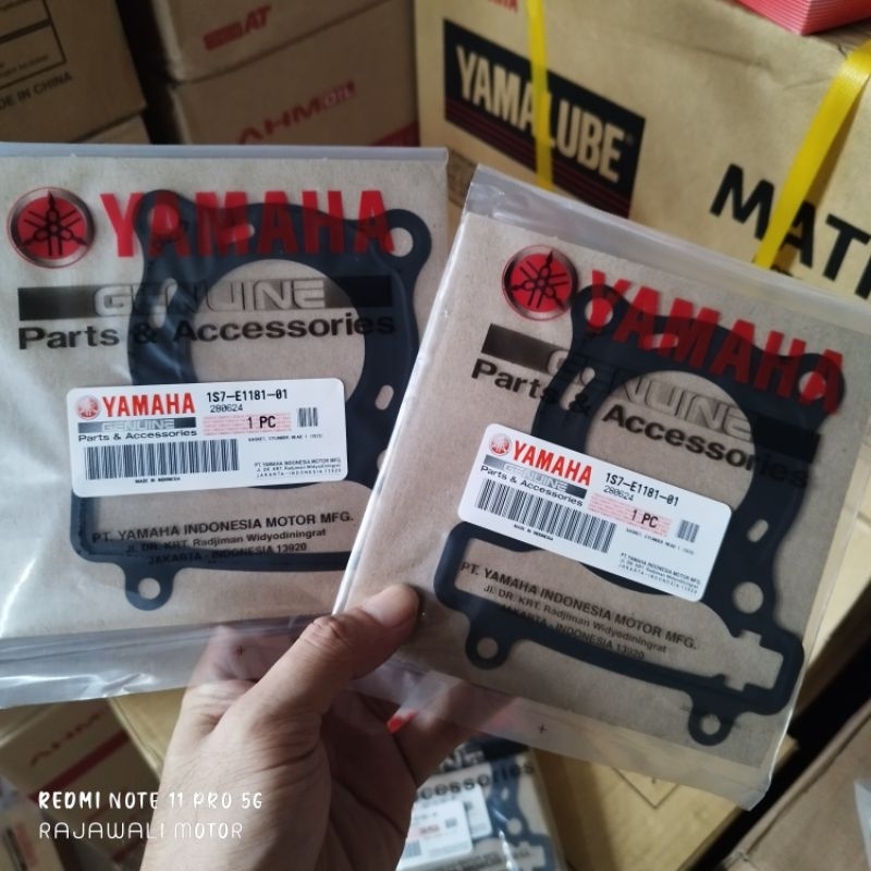 1S7-E1181-01 paking / gasket cylinder head jupiter mx 1S7 yamaha original