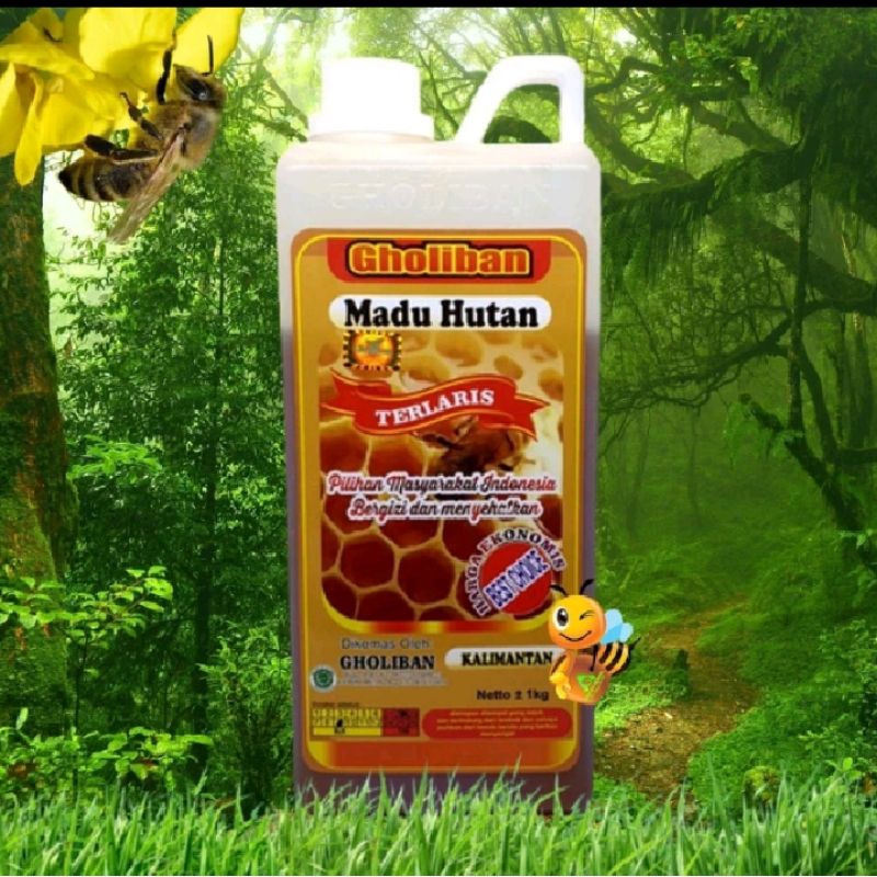 

MADU GHoliban -Madu Hutan Kalimantan KLM 1 Kg Original 100%