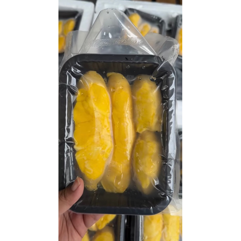 Durian kupas Musangking Malaysia 500gr