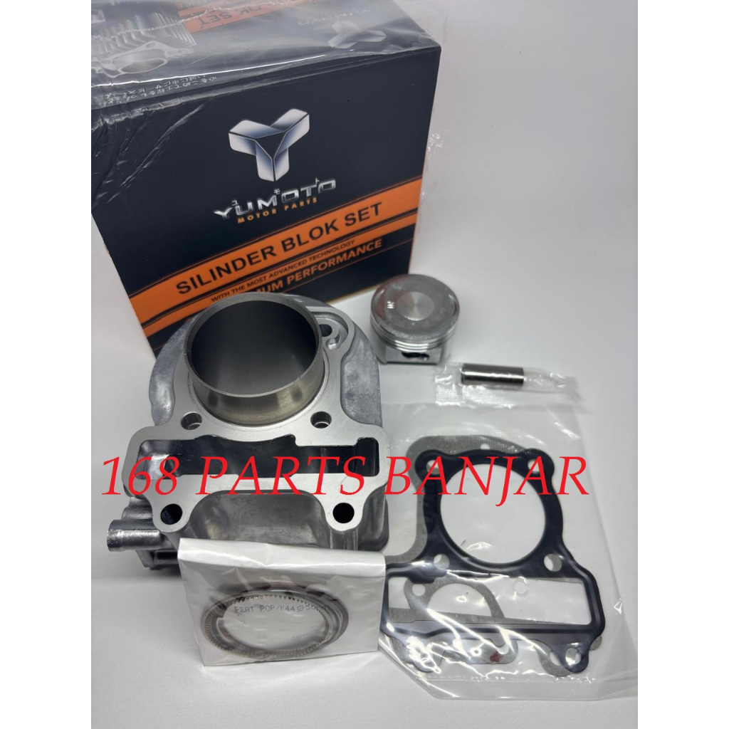 Ymt Yumoto Kas Cylinder Silinder Kit Blok Set Poring Honda Beat Pop / Beat Esp K44 (50mm)