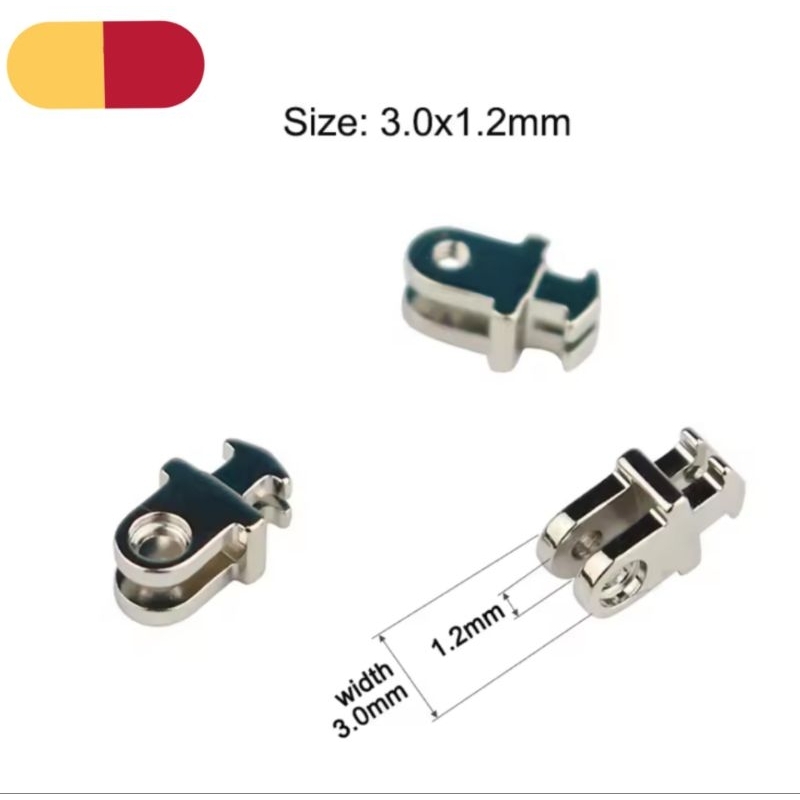 ENGSEL KACAMATA PLASTIK 5 PASANG KIRI KANAN