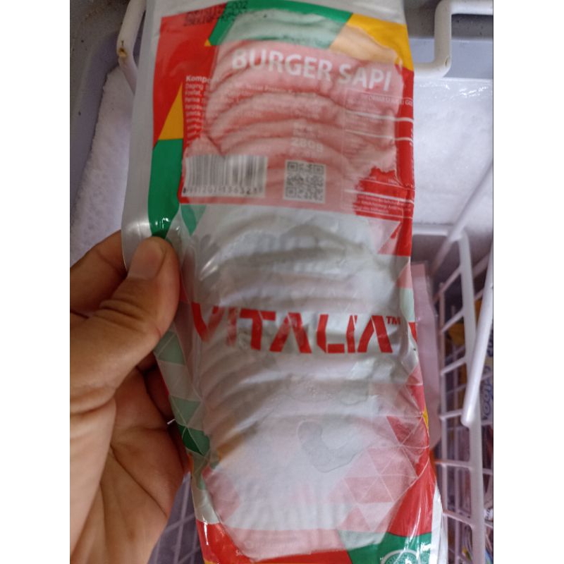

Burger Sapi Vitalia 20 biji Palembang